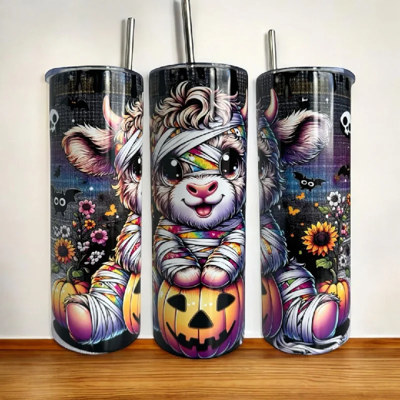 Travel Drinkware Offer Baby Highland Cow Autumn Vibes 20/30oz Insulated Skinny Tumbler Travel Drinkware Offer Baby Highland Cow Autumn Vibes 20/30oz Insulated Skinny Tumbler