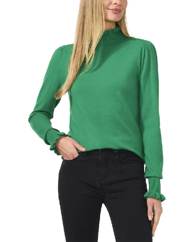 Wardrobe Update CeCe Mock Neck Sweater