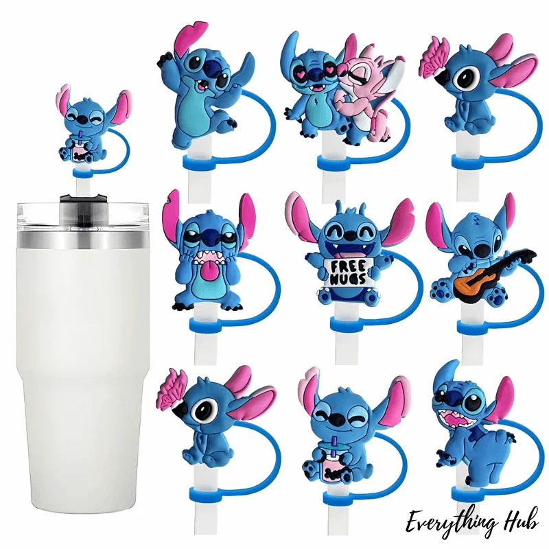 Drinkware Closeout Deals 9pcs Stitch Tumbler Covers 10MM 30&40oz