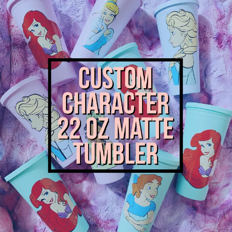 Find Your Unique Flair Custom Inspired 22 oz. Matte Reusable Tumbler