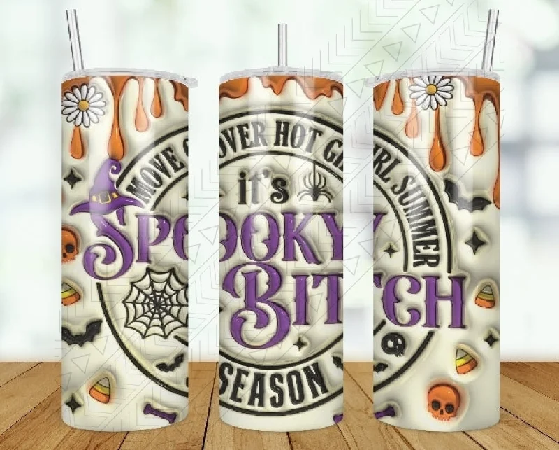 Drinkware Offers Move Over Hot Girl Summer 3d Puff Tumbler