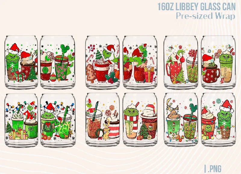 Elegant Glass Cups Grinch Christmas Png,16oz Can Glass,Glass Can Wrap, Libbey Can Glass, Christmas Sublimation,Christmas Coffee, Grinch Png, Digital Download Elegant Glass Cups Grinch Christmas Png,16oz Can Glass,Glass Can Wrap, Libbey Can Glass, Christmas Sublimation,Christmas Coffee, Grinch Png, Digital Download