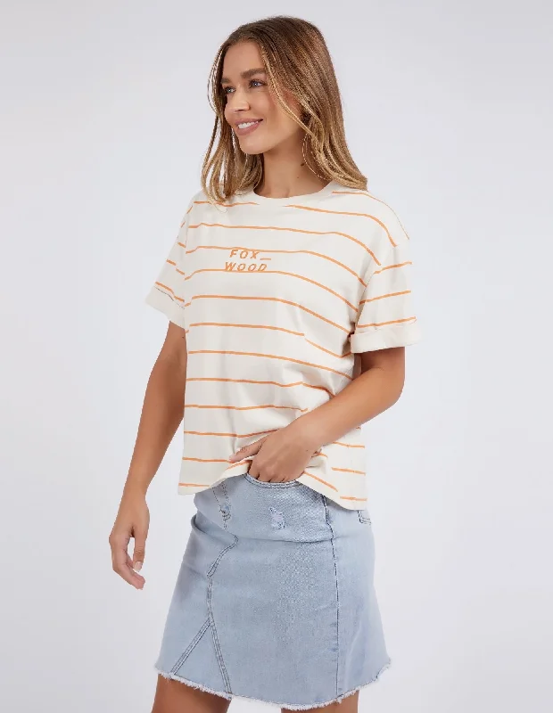 Playful Elegance Foxwood Huntleigh Stripe Tee