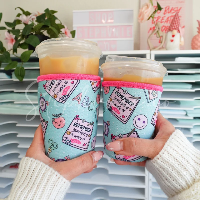 Drinkware Collection Promotion teacher affirmation- Cup Sleeve