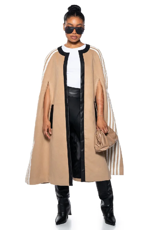 Trendy Women's Collection MILAN STREET STYLE PONCHO