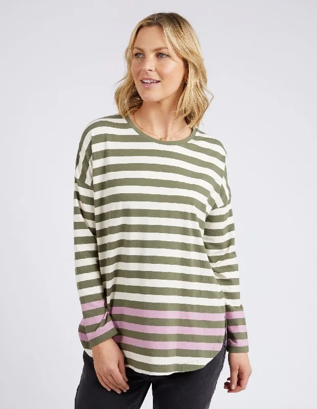 Sleek Design Elm Turn Back L/S Tee