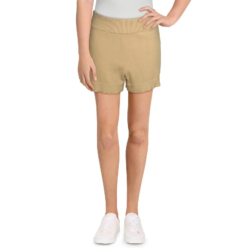Wardrobe Update Womens High Rise Sweater Casual Shorts