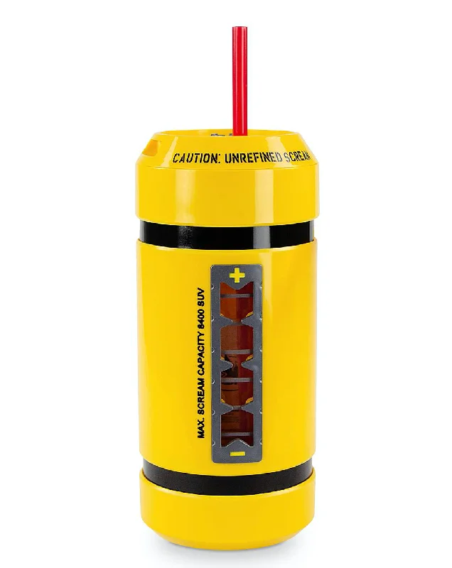 Explore What's New Disney Parks Monsters, Inc. Scream Canister Water Bottle New