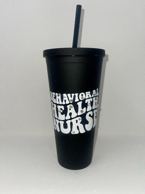 Thermal Drinkware Behavioral Health Nurse Matte Tumbler