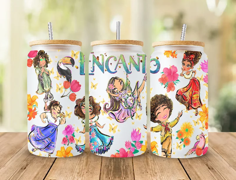 Holiday Drinkware Discount Encanto 16 oz Glass Can Wrap PNG, Encanto Libbey Glass Can PNG, Madrigal Family, Encanto Characters, Mirabel Madrigal Glass Can Wrap Holiday Drinkware Discount Encanto 16 oz Glass Can Wrap PNG, Encanto Libbey Glass Can PNG, Madrigal Family, Encanto Characters, Mirabel Madrigal Glass Can Wrap
