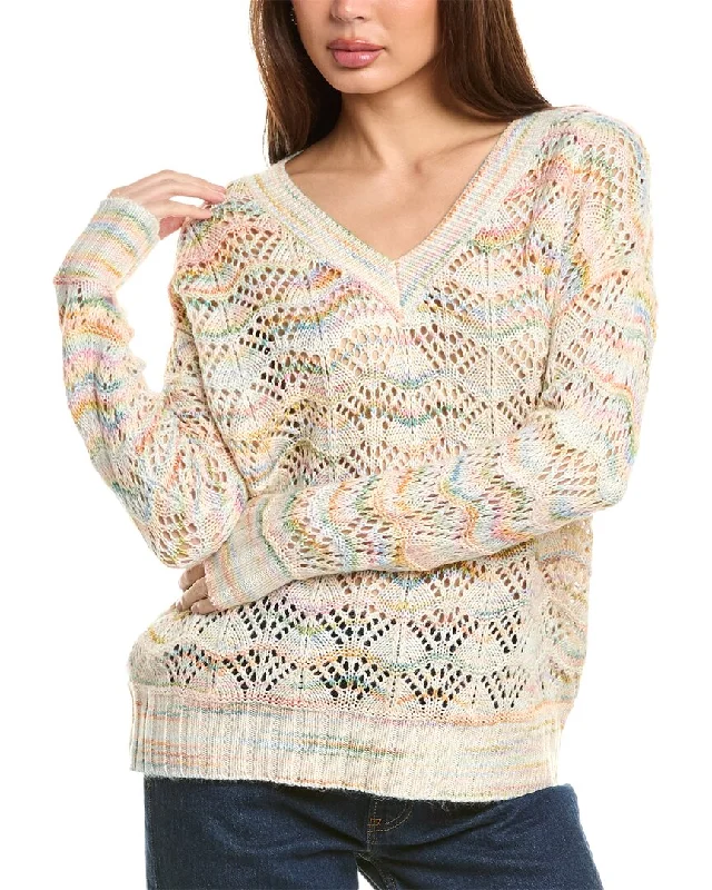 Effortless Style Lisa Todd V-Neck Sweater