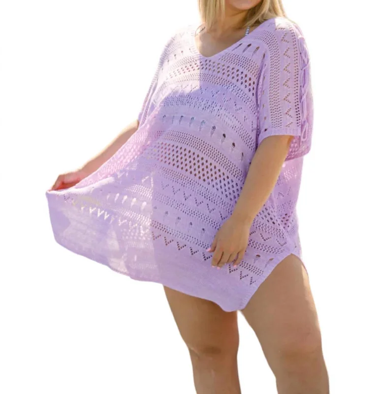 Spring Fling Sale Sunkissed Cover Up In Purple