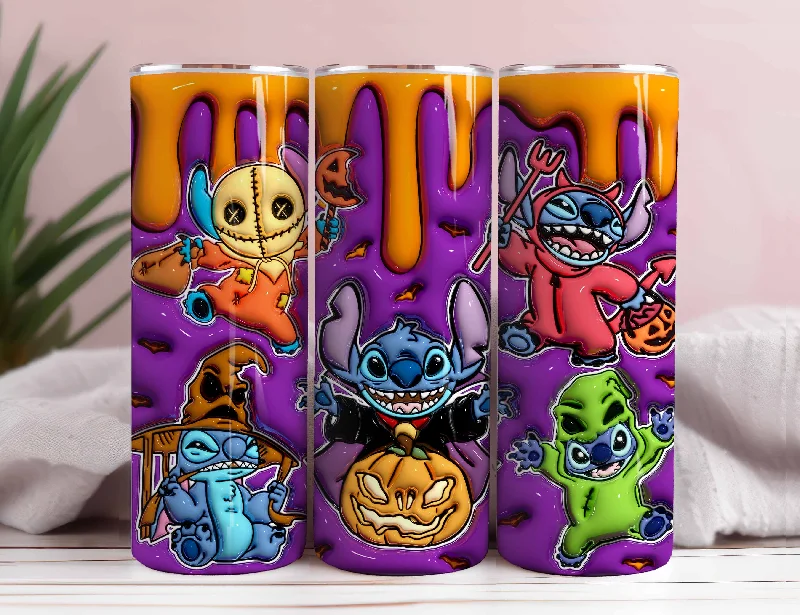Drinkware Sets Discount Inflated Stitch Halloween Tumbler Design Png, 3D Spooky Vibes Tumbler Wraps 20oz Skinny Sublimation Digital Downloads 3D Puffy Design Drinkware Sets Discount Inflated Stitch Halloween Tumbler Design Png, 3D Spooky Vibes Tumbler Wraps 20oz Skinny Sublimation Digital Downloads 3D Puffy Design