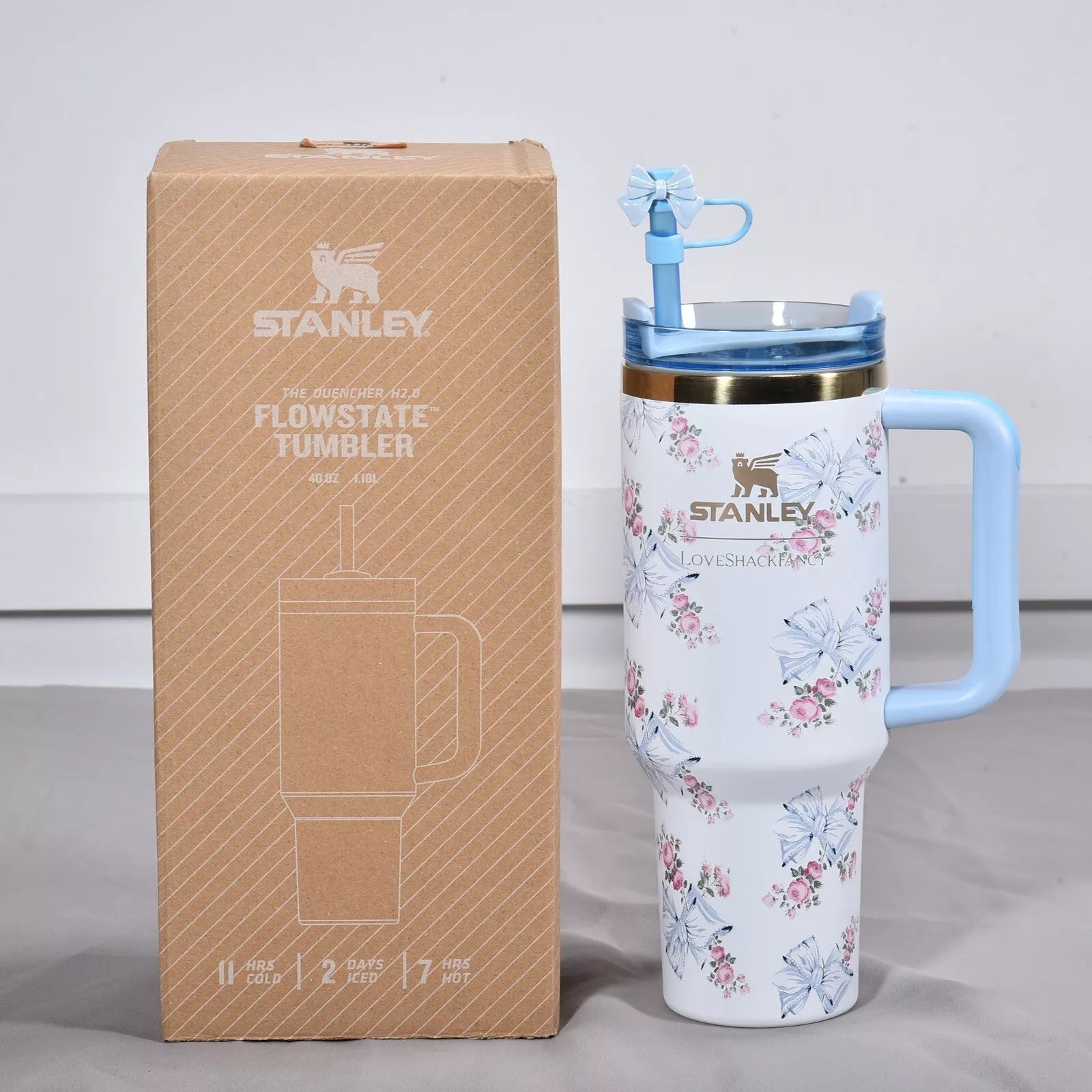 Time-Sensitive Drinkware Offers Love…Shack Fancy Stanley Tumbler 40oz Rosa Beaux Blue “NEW” SEALED “IN HAND” Time-Sensitive Drinkware Offers Love…Shack Fancy Stanley Tumbler 40oz Rosa Beaux Blue “NEW” SEALED “IN HAND”