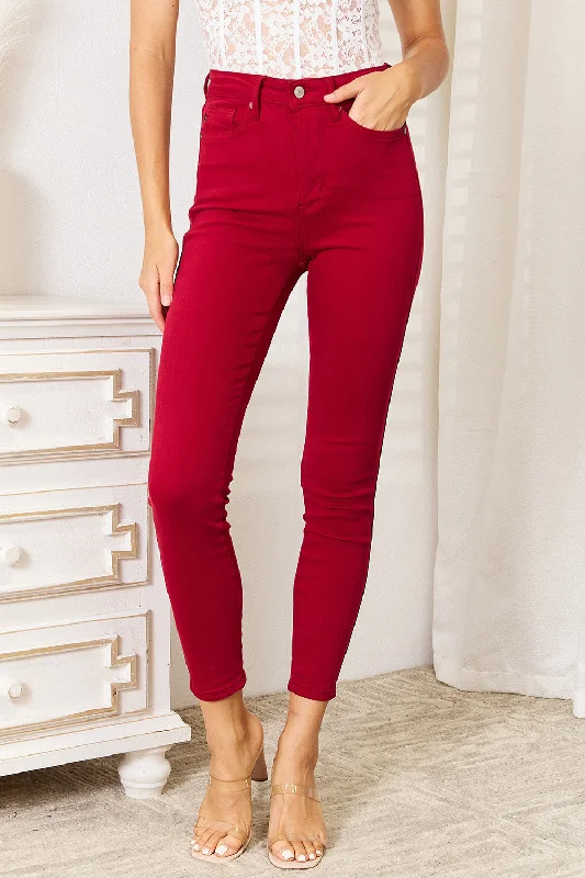 Hollywood Glam Award - Show Style Judy Blue Full Size High Waist Tummy Control Skinny Jeans