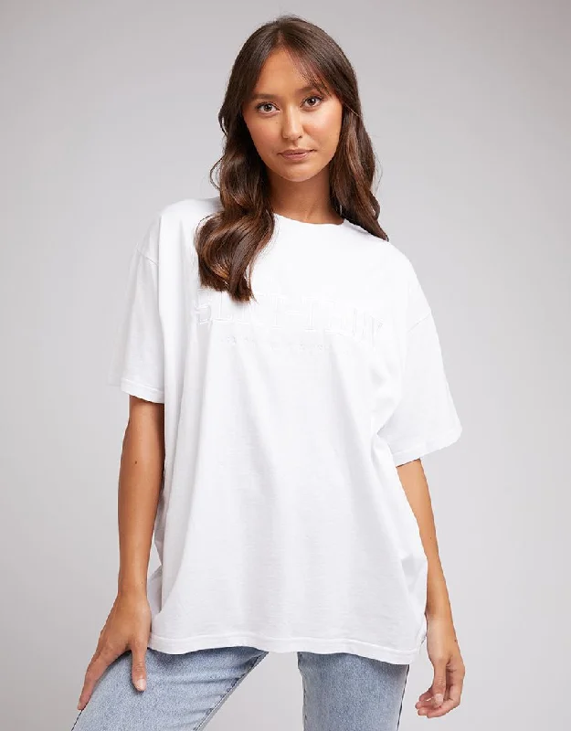 Chic Styles Silent Theory Varsity Tee