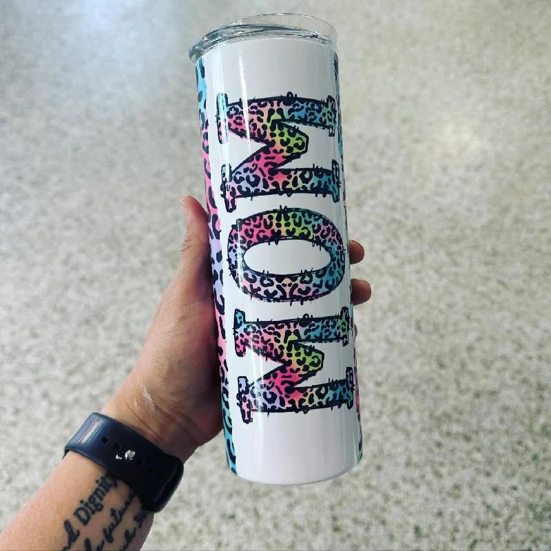Catch Every Fashion Trend Mom Cheetah Tumbler