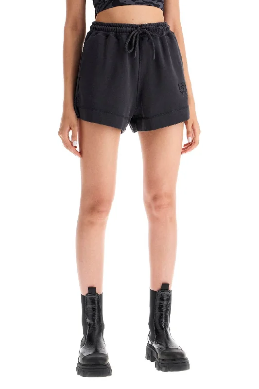 Trendy Fashion For Women Ganni Sweatshirt Fabric Shorts