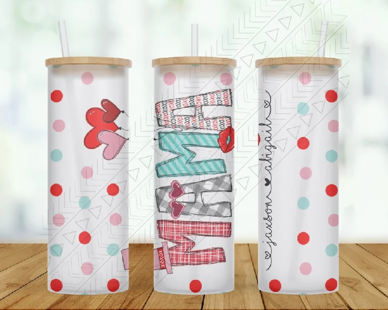 Stainless Drinkware Sale Custom Vday Name & Kids