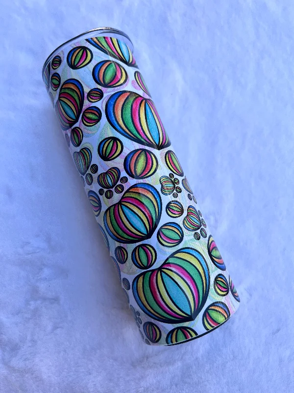Discount Tumblers Rainbow Geode Paws - Tumbler