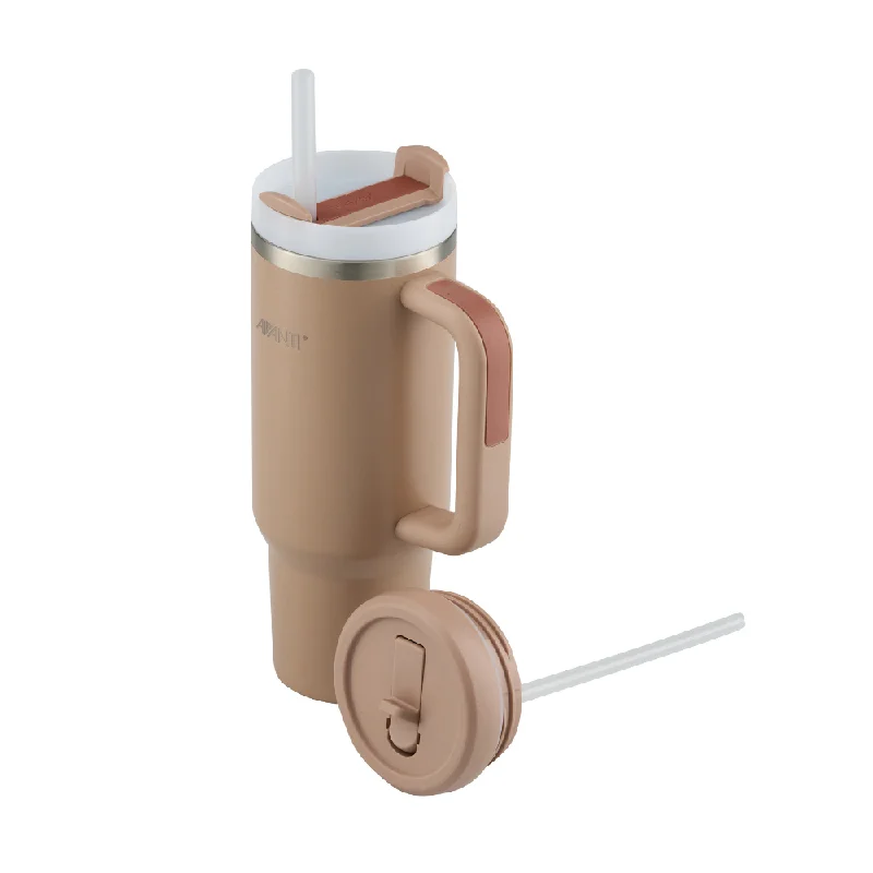 Tumblers Offer Avanti HydroQuench Insulated Tumbler with Two Lids - Mocha