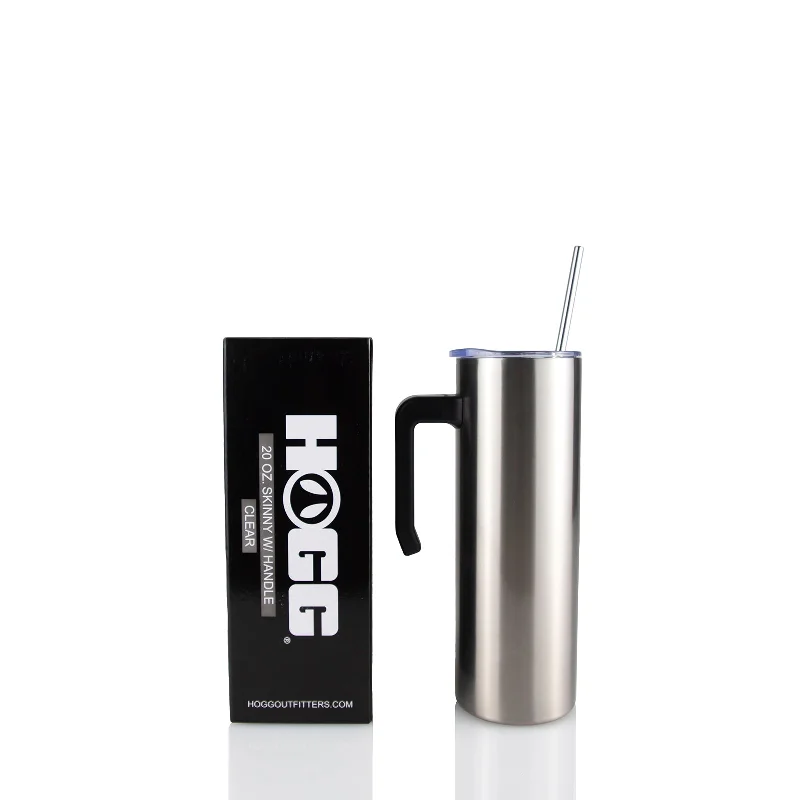 Chic Style, Always In Vogue 20oz SUBLIMATABLE CLEAR SKINNY TUMBLER W/ HANDLE