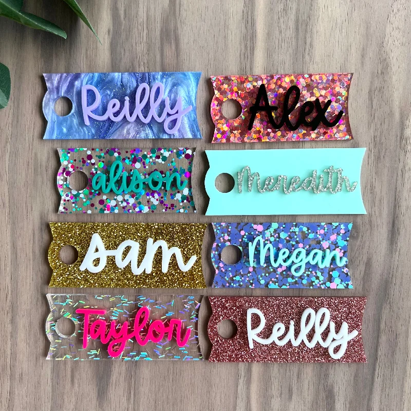 Exclusive Drinkware Sale Custom Colors Tumbler Name Plate For Stanley