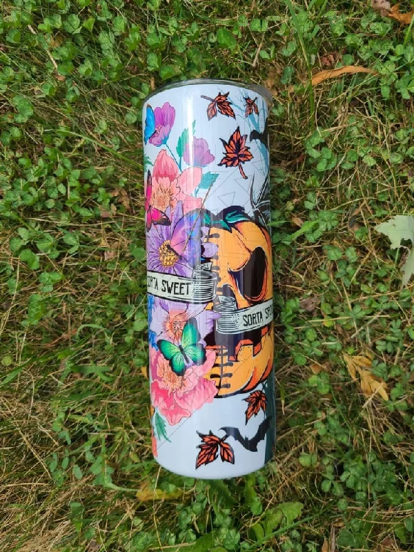 Personalized Drinkware Gifts Sorta Sweet Spooky Tumbler