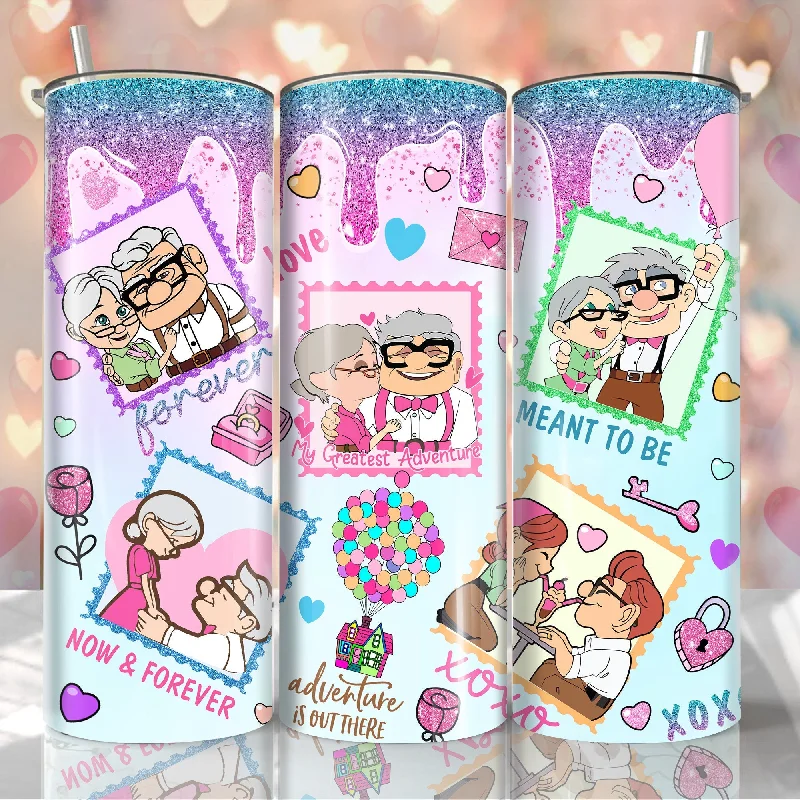 Drinkware Gifts For Friends Cartoon Valentine Tumbler Wrap, Carl And Ellie Valentine Inflated Tumbler Wrap, 20oz Up Valentine Tumbler, Happy Valentine Day,PNG Download Drinkware Gifts For Friends Cartoon Valentine Tumbler Wrap, Carl And Ellie Valentine Inflated Tumbler Wrap, 20oz Up Valentine Tumbler, Happy Valentine Day,PNG Download