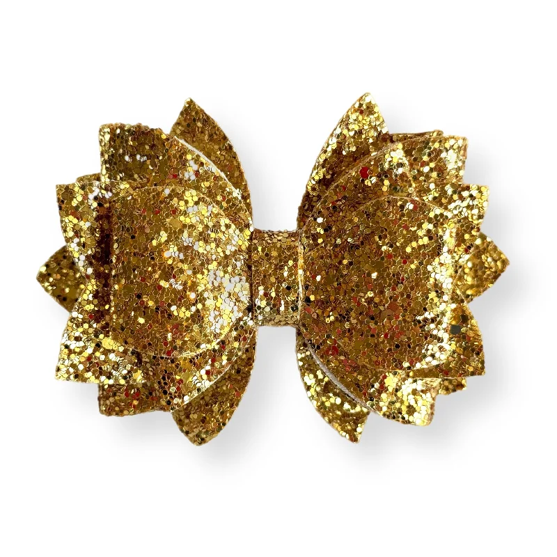 Portable Bottles Sale GOLDEN Glitter Tumbler Bow