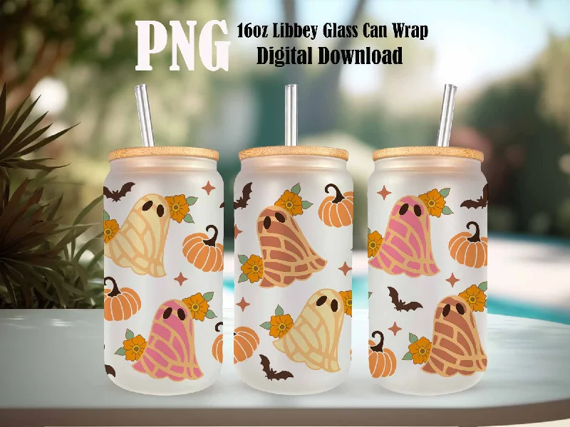 Limited-Time Drinkware Deals Spooky Conchas 16oz Libbey Glass Can, Pumpkins, Mexican Pan Dulce Ghost, Dia de Muertos, Conchas Ghost, Cafecito, Fall Vibes Png Download Limited-Time Drinkware Deals Spooky Conchas 16oz Libbey Glass Can, Pumpkins, Mexican Pan Dulce Ghost, Dia de Muertos, Conchas Ghost, Cafecito, Fall Vibes Png Download