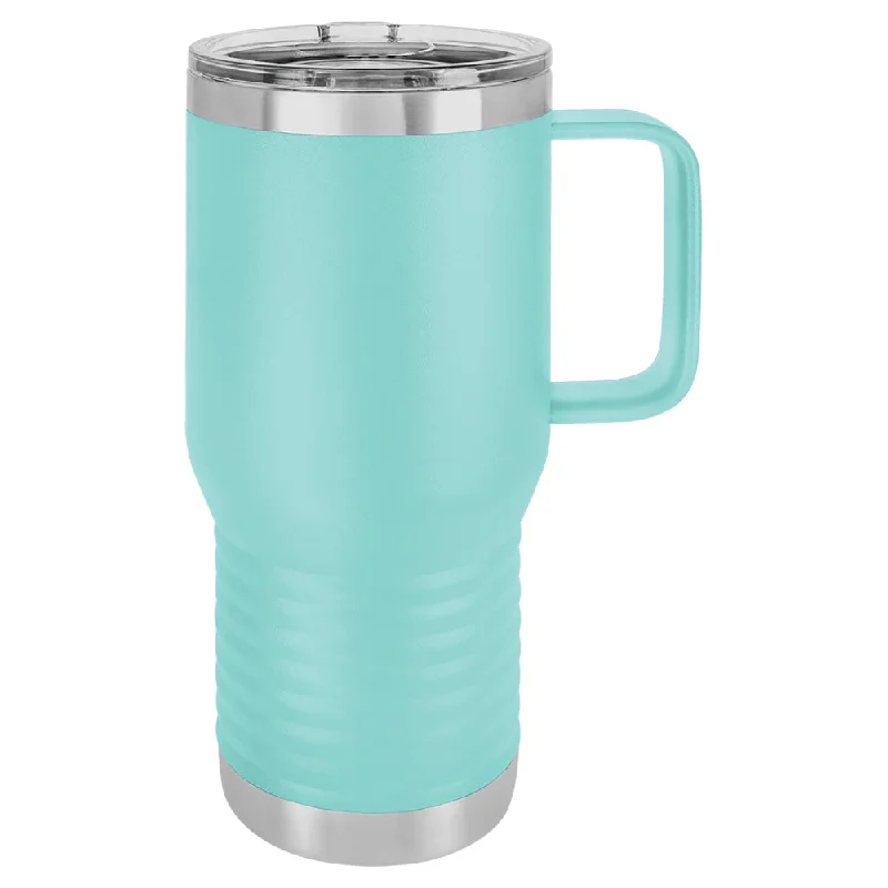 Reusable Drinkware Deals 20 oz Stainless Steel Insulated Travel Tumbler with Handle - Powder Coated (Blank) Reusable Drinkware Deals 20 oz Stainless Steel Insulated Travel Tumbler with Handle - Powder Coated (Blank)