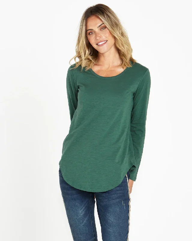 Weekend Exclusive Betty Basics Megan Long Sleeve Top