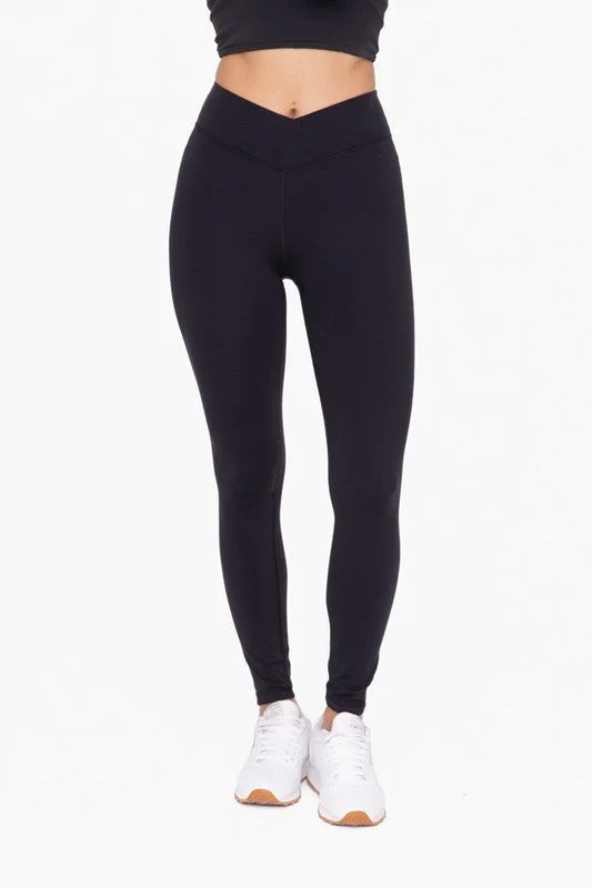 Brand Name Clothing Discount Extravaganza Mono B Venice Crossover Waist Leggings