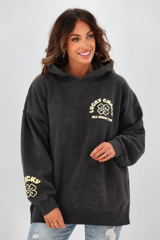 End Of Month Blowout All About Eve Lucky Charm Hoodie
