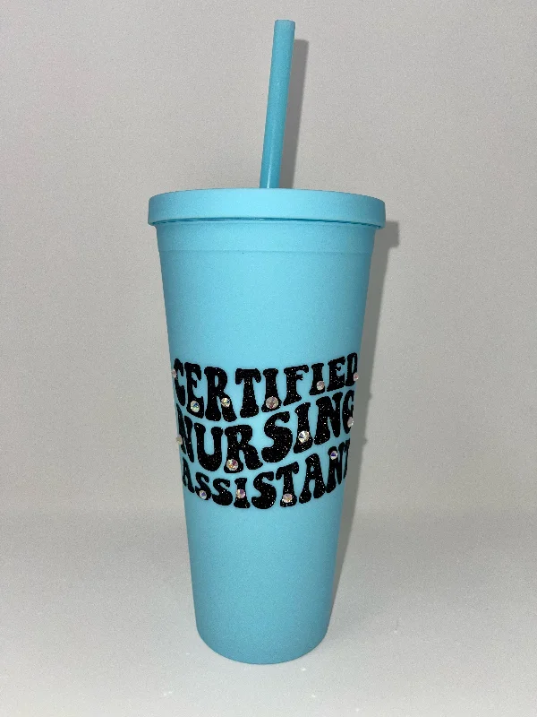 Holiday Drinkware Discount CNA (Certified Nursing Assistant) Matte Tumbler
