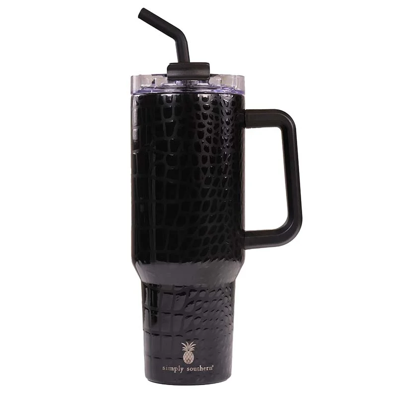 Insulated Mugs Offer 40oz Tumbler in Black