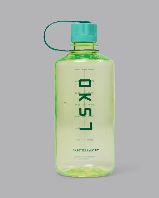 Unique Drinkware Refresh 1L Bottle - Neon Lime-Cockatoo