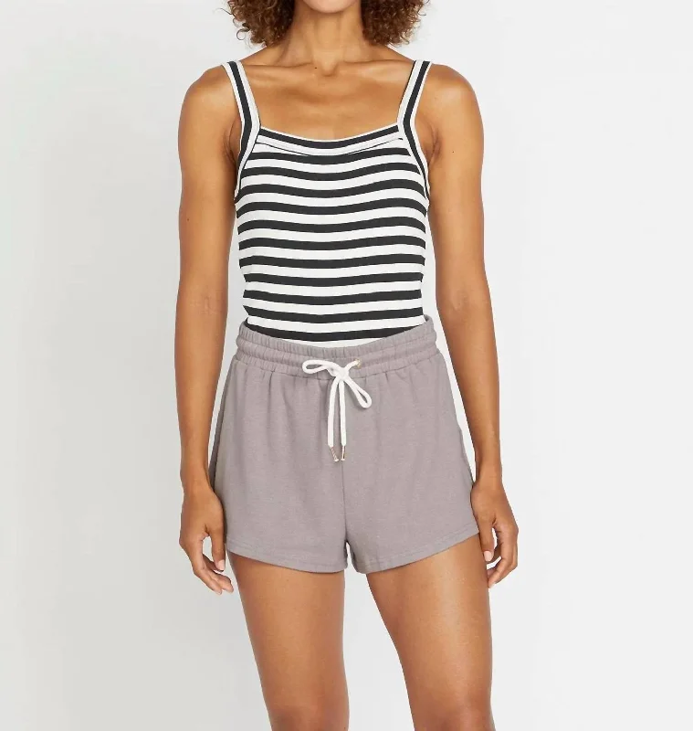 Mid - Week Surprise Lived In Lounge Fleece Short In Grandeur