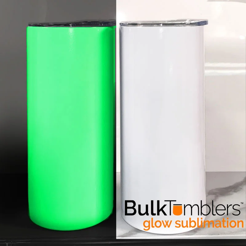 White - Glows Green