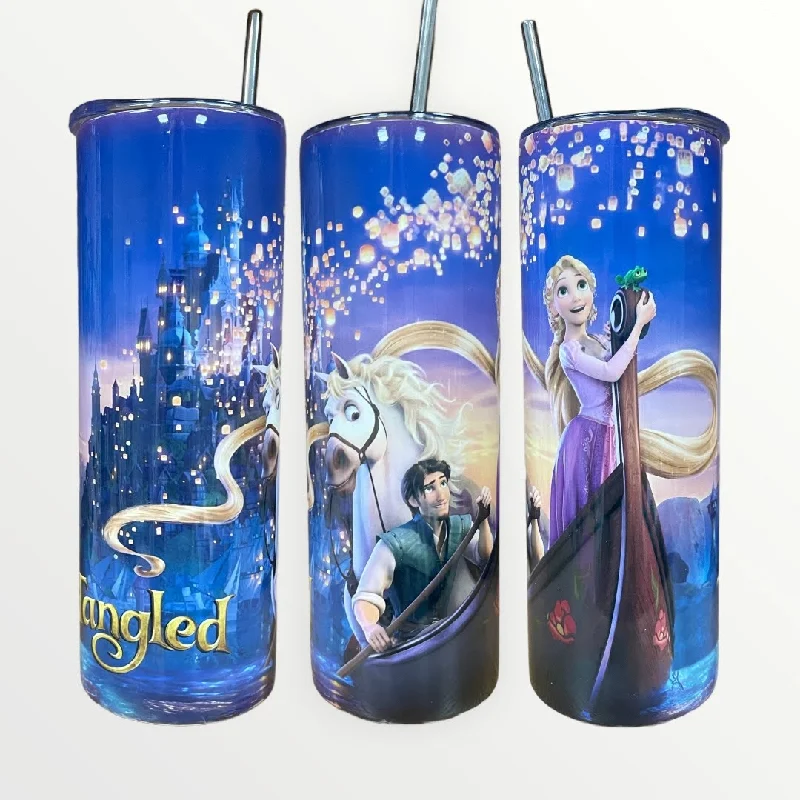 Holiday Drinkware Gifts Disney Princess's 'Tangled' 20/30oz Insulated Skinny Tumbler Holiday Drinkware Gifts Disney Princess's 'Tangled' 20/30oz Insulated Skinny Tumbler