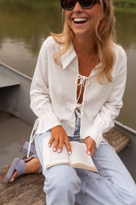 Versatile Wardrobe Essentials White Georges Shirt