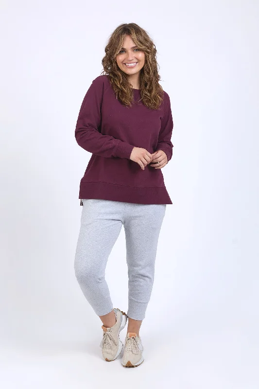 Clearance Event Elm Melbourne Crew Merlot