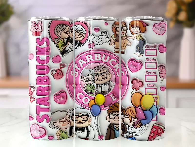 Affordable Drinkware 3D Inflated Carl Ellie Valentine Coffee Tumbler Wrap, 3D Up Movie Valentine Tumbler Png, 20 oz Skinny Love Tumbler Png, Heart Tumbler Png Affordable Drinkware 3D Inflated Carl Ellie Valentine Coffee Tumbler Wrap, 3D Up Movie Valentine Tumbler Png, 20 oz Skinny Love Tumbler Png, Heart Tumbler Png