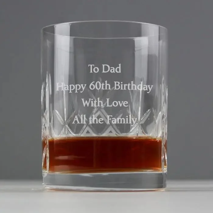 Buy Drinkware Bundle Personalised Cut Crystal Tumbler