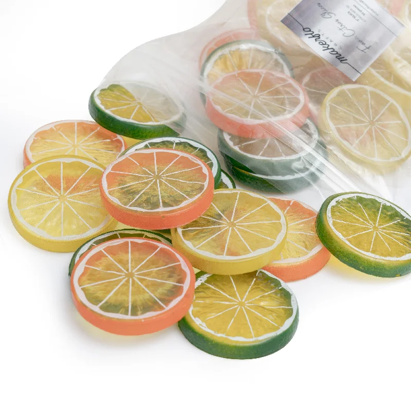 Drinkware Markdowns Faux Citrus Slices