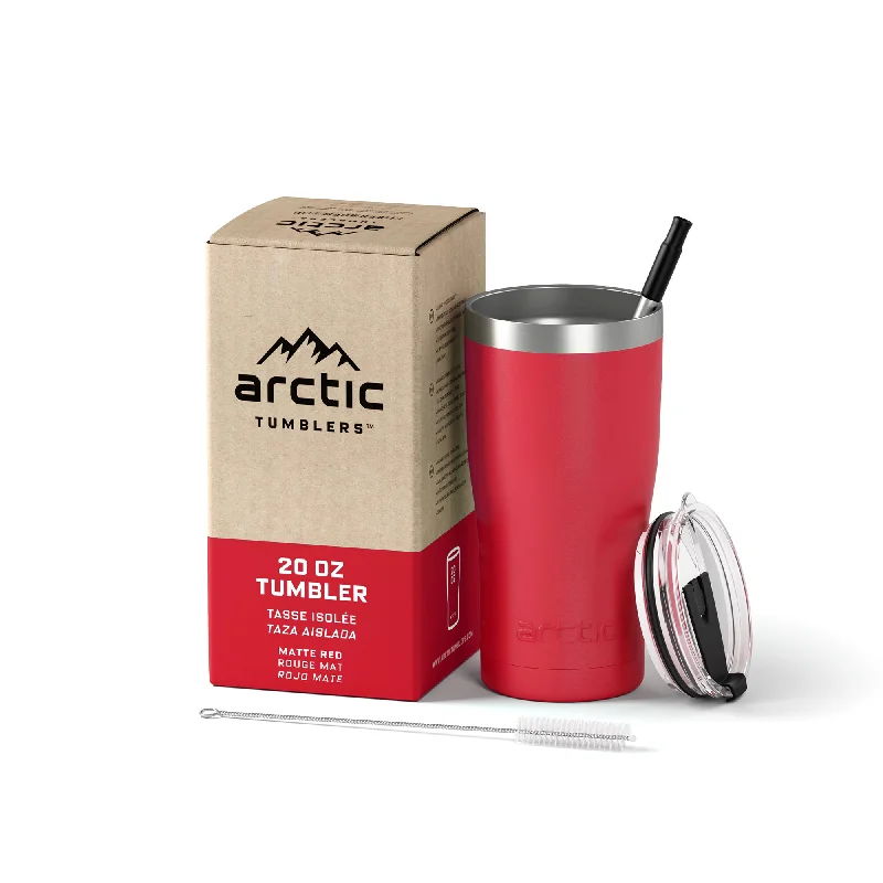 Green Drinkware Offer Red Tumbler