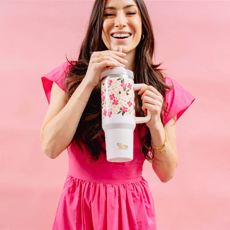 Limited-Time Drinkware Deals 40oz Take Me Everywhere Tumbler - Lively Flora