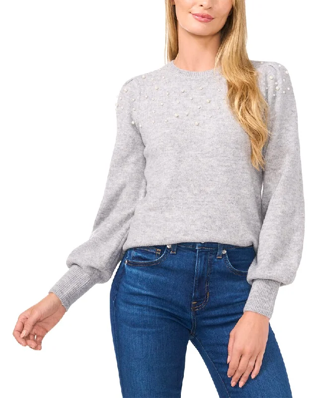 Graceful Movement CeCe Scattered Pearl Sweater