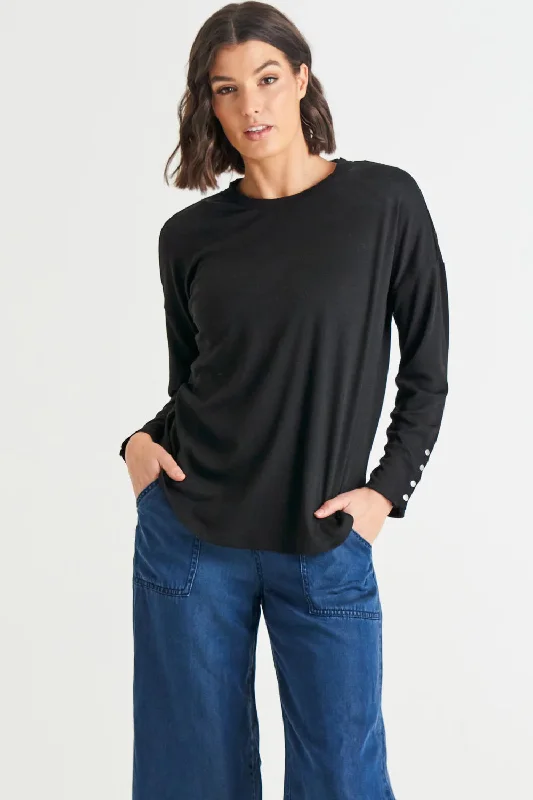Elegant Ensemble Betty Basics Malika Ribbed Long Sleeve